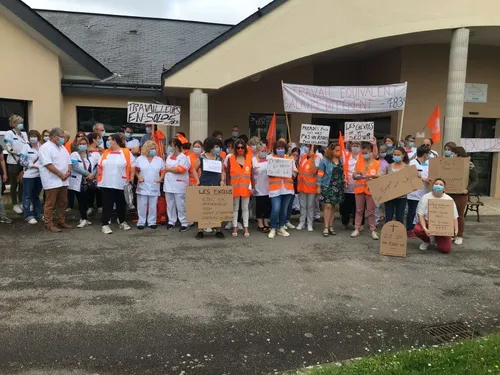 Segré. Des agents du médico-social ont exprimé un "sentiment...